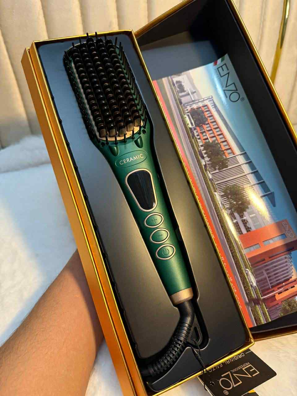New brosse lissante en céramique